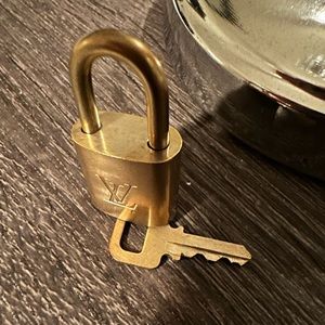 Authentic Louis Vuitton Lock and key